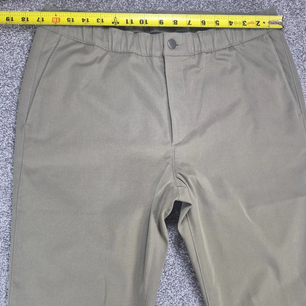 Proof Jogger‎ Mens Large Brown Elastic Waist Technical Pants Huckberry